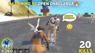 H4 GAMING YT OPEN CHALLANGE ME @H4_GamingYT  | BGMI LITE | PUBG LITE NEW UPDATE COMING|SIDAR X