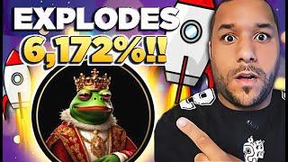  KING OF MEMES EXPLODES 61X! IN Just 1 DAY!! INSANE!!  Your $1k Is Now Worth $61,000!!