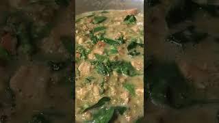 Monggo with pork (Mung Beans)