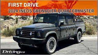 2024 Ineos Grenadier Quartermaster | First Drive | Driving.ca