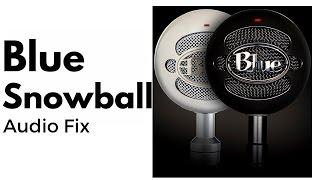 Blue Snowball low audio issue - Fix