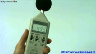 Digital Sound level Meter TES 1351 at Obsnap Instruments