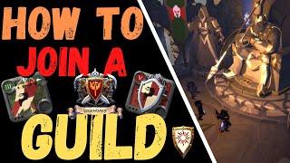 HOW TO Find & Join A GUILD - Albion Online