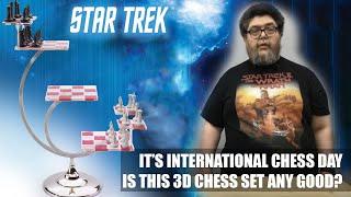 Unboxing a Star Trek 3D chess set: In honor of World Chess Day and the Apollo 11 moon landing
