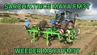 Sarchiatrice MAYA FM3T - diserbo meccanico Inter pianta