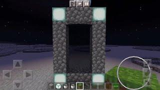 Secret Minecraft Portal to The Moon.