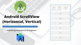 12. ScrollView in Android Studio | Android App Development (Urdu/Hindi)