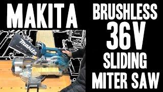 Makita 36V Brushless 7-1/2" Dual Slide Compound Miter Saw XSL02Z / XSL02 18V X2 LXT