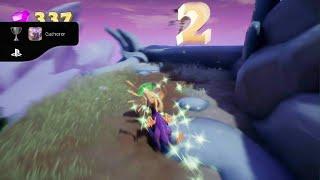 Spyro Reignited Trilogy Gatherer (SILVER) Collect 400 gems in Blowhard #PlayStationTrophy