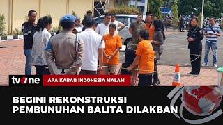 Polisi Gelar Rekonstruksi Pembunuhan Anak Perempuan Dilakban | AKIM tvOne