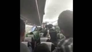 Pilot Citylink Drunk Speaking On Flight