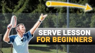 Tennis Serve Lesson for Beginners: 5 Drills To Get Started