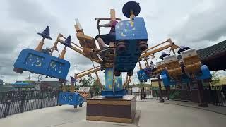 Merlin's Flying Machines at Lego Castle at Legoland in New York