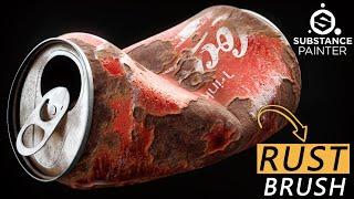 Create Rusted Metal with Substance Painter Latest version 9 (Path Tool)