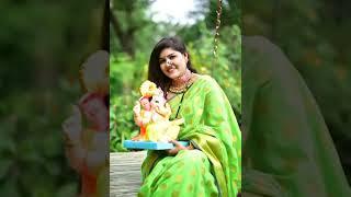 GANPATI | Bappa photo shoot| saree Looks for Ganesh chaturthi 2022 ️| #bappa #morya