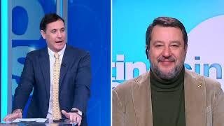 MATTEO SALVINI A MATTINO CINQUE (CANALE 5, 10.12.2024)