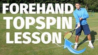Tennis Forehand Topspin - 3 Ways To Get More Topspin On Your Forehand