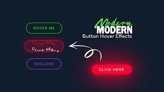 Creative Button Hover Effect using HTML and CSS and JavaScript