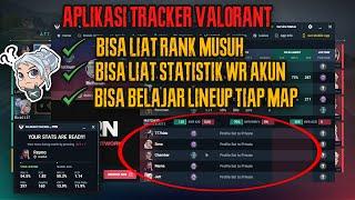 APLIKASI TRACKER VALORANT BISA MELIHAT RANK MUSUH DAN MELIHAT STATISTIK | VALORANT INDONESIA