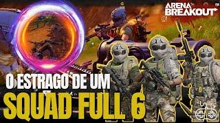 REUNI UM SQUAD FULL 6 E OLHA NO QUE DEU || ARENA BREAKOUT LITE