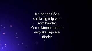 Mandems - Dax att åka hem lyrics