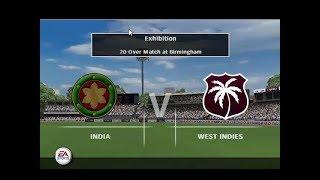 EA SPORTS™ Cricket 07 IND VS WI 20-20 HARDEST DIFFICULTY EPIC MATCH