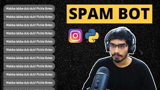 Instagram Spam Bot using 5 lines of Python