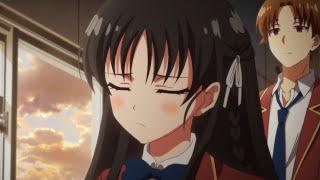 Horikita blushes because of Ayanokoji... | Classroom of the Elite Season 2 Episode 7