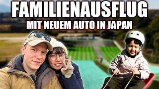 Familienausflug mit NEUEM Auto zur RODELBAHN in Nara - Japan Vlog