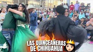 Las Quinceañeras bailan en la Plaza de Chihuahua ️