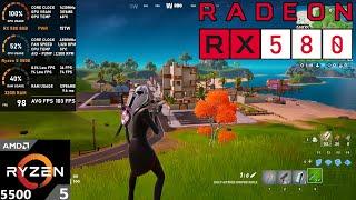 RX 580 8GB : Fortnite (Tested in Late 2024)