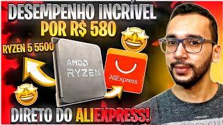 MATADOR de Ryzen 5 3600 - Ryzen 5 5500, Unboxing e Testes diretamente do AliExpress