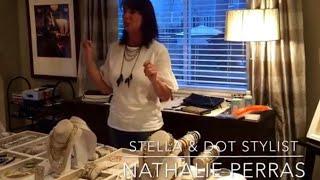 My Trunk Show with Stylist Nathalie Perras from Stella & Dot August 2017