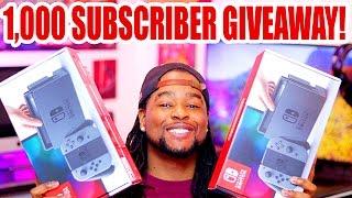 Free Nintendo Switch Giveaway | 1,000 SUBSCRIBERS!!! | THANK YOU!