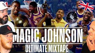 Magic Johnson ULTIMATE Mixtape REACTION!! | OFFICE BLOKES REACT!!