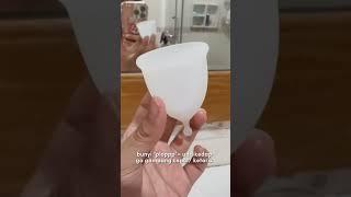 Cobain menstrual cup?! Kapan lagi bisa renang padahal lagi haid hari kedua yakan #menstruasi