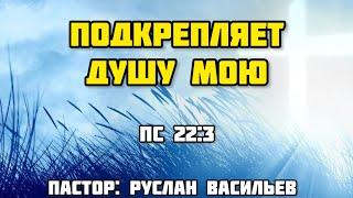 Подкрепляет душу мою, псалом 22:3, РЖЯ #ржя #библия #минипроповедь #бог