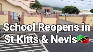 From My Village in Nevis School Reopens in St Kitts and Nevis