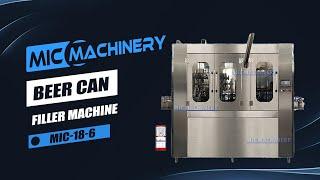 Best Beer Can Filling Machine of 2024 Chinese Manufacture.Machine