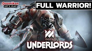  Let`s play Dota Underlords Top Meta Build Warrior!