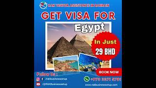 ️ Embark on Your Egyptian Odyssey with Hassle-Free Visa Assistance!  #bahrain #travelvisa