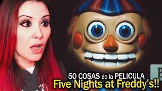 50 COSAS QUE NO SABÍAS de la PELICULA de FIVE NIGHTS at FREDDY'S!