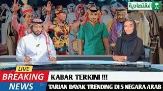 Trending Di Televisi Emirat Arab - Saat Ida Dayak & Pangeran Gelar Pesta Tarian Dayak Usai Sembuh.