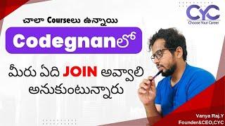 Codegnanలో | Software Training in Hyderabad |Java Full Stack Course in Hyderabad |Choose Your Career