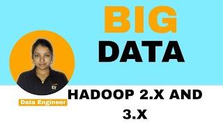 HADOOP 2.x and 3.x architecture #hadoop #hadooptutorial