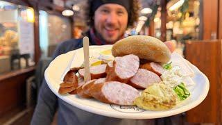 Tasting street food in SLOVENIA | Love for sausages 