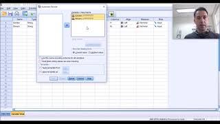 Converting Excel to SPSS and transforming data