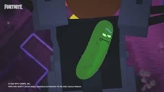 Fortnite X Rick And Morty: PICKLE RICK Trailer!