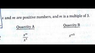 Problem 8 - Official GRE Practice Test 1 - Quantitative portion