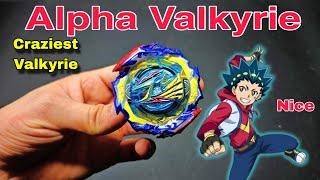 3D Printed Alpha Valkyrie ! The Strongest Burst Beyblade